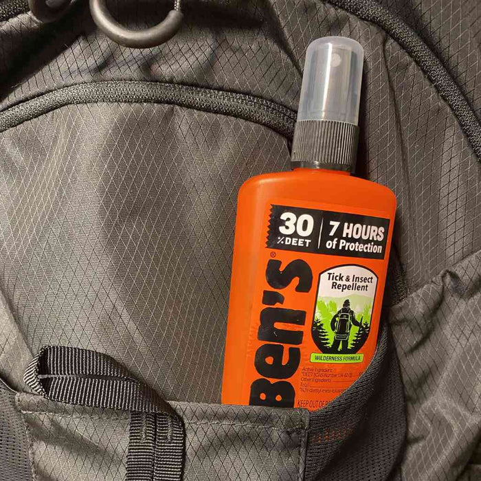 Chasse-moustiques Ben's 30% Deet 100ml - Plein Air Entrepôt
