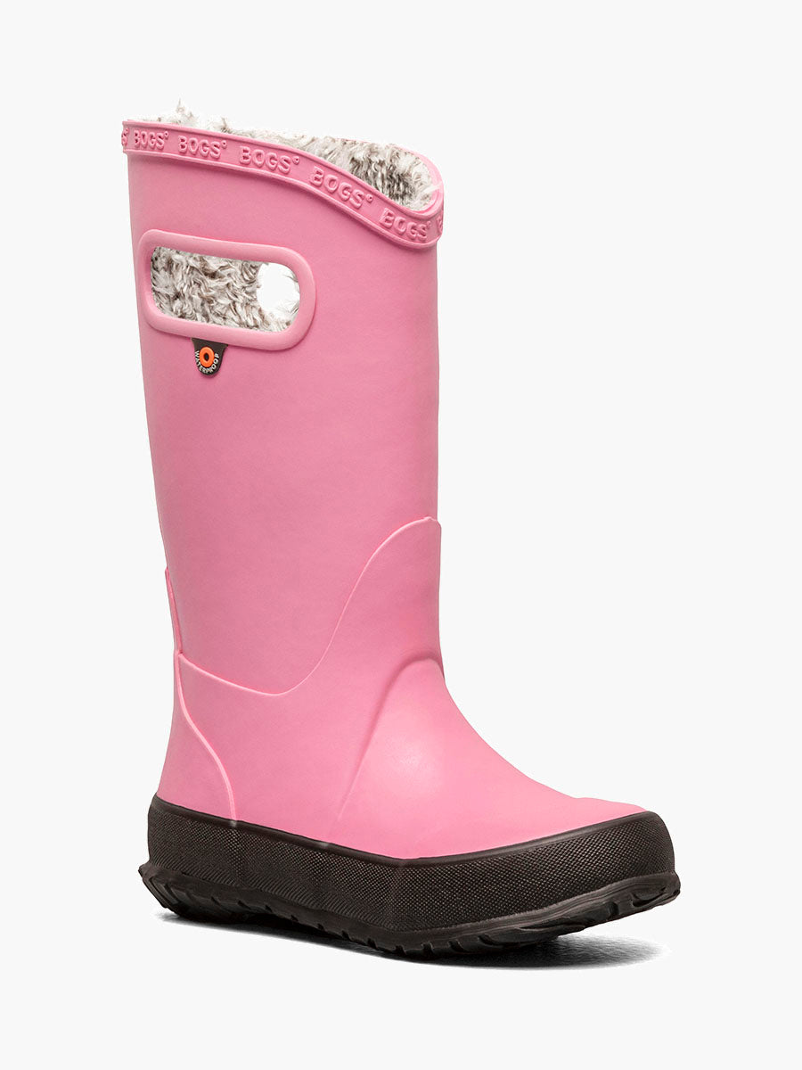 Bottes de pluie BOGS Rainboots Plush Grand Enfant - Plein air Entrepôt