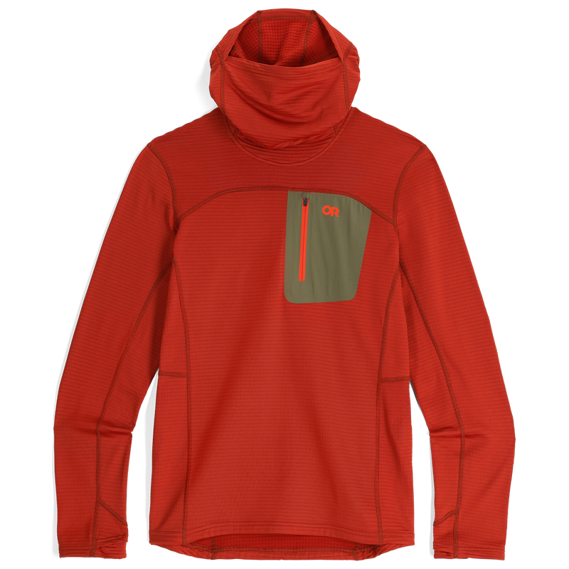 Polaire Outdoor Research Vigor Grid Fleece à capuchon S26 Hommes - Plein air Entrepôt