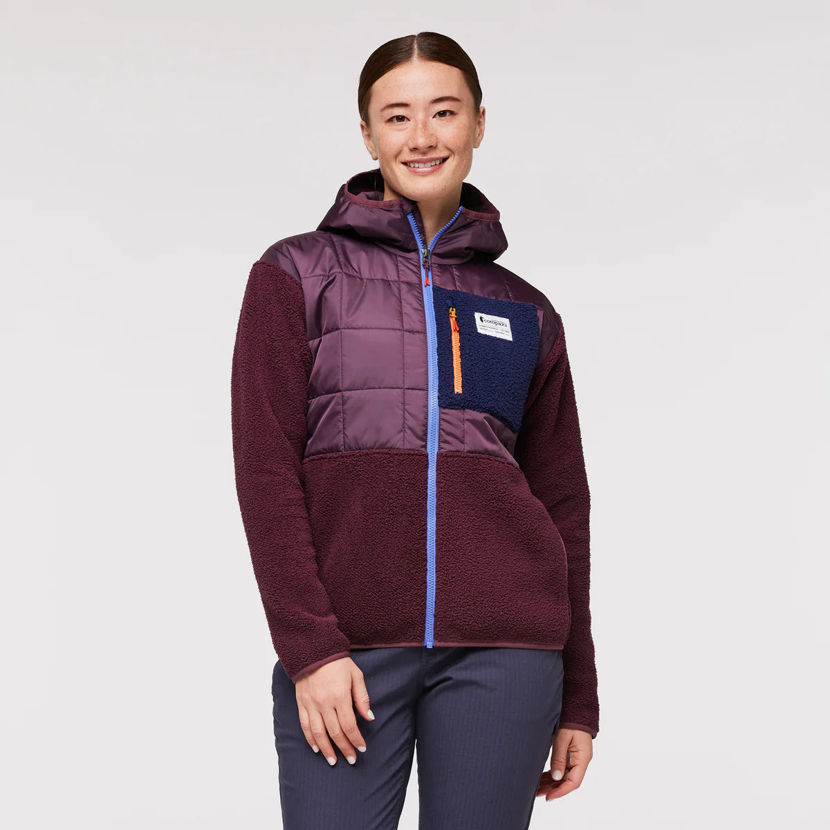 Cotopaxi Manteau Trico Hybrid Hooded Femme - Plein Air Entrepôt