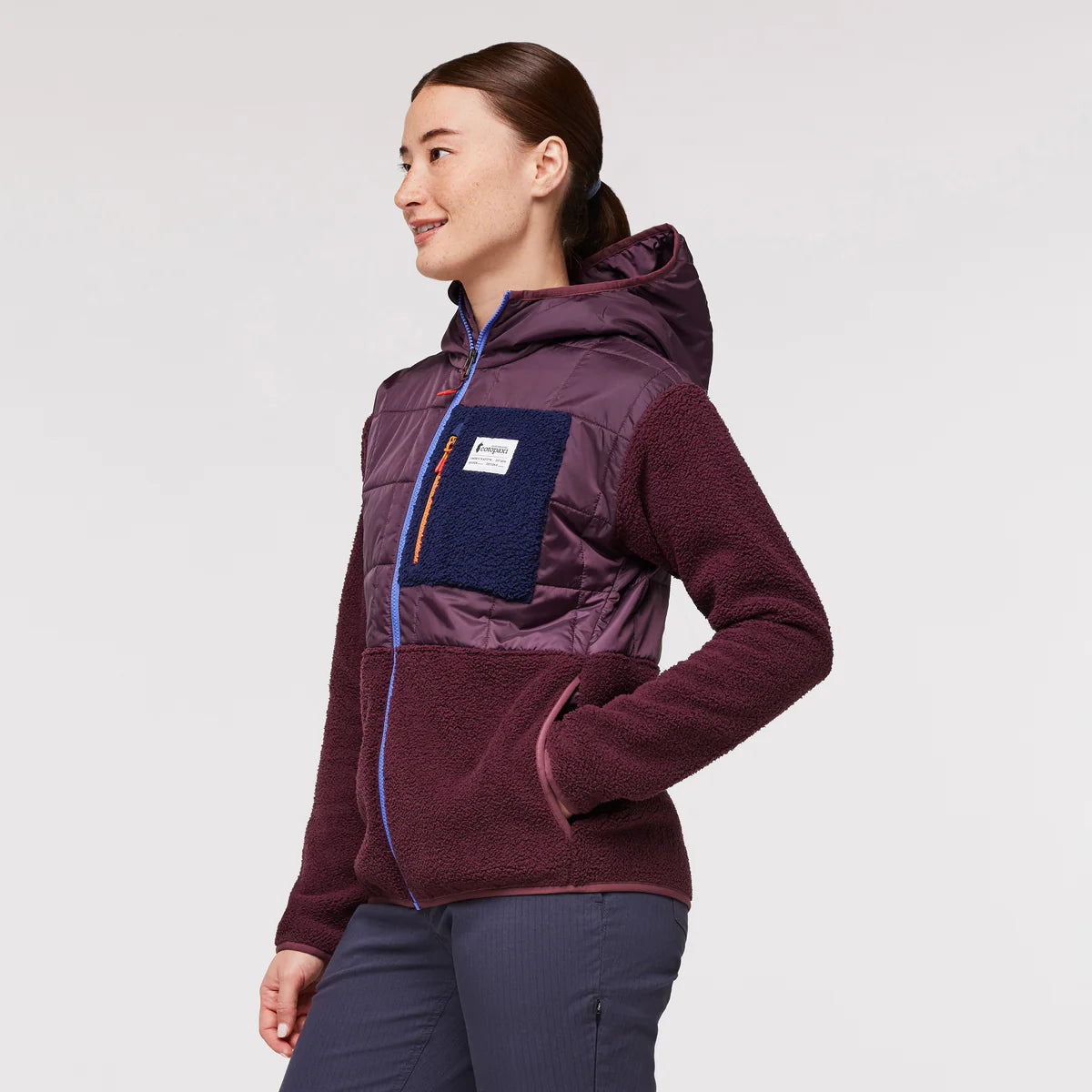 Cotopaxi Manteau Trico Hybrid Hooded Femme - Plein Air Entrepôt
