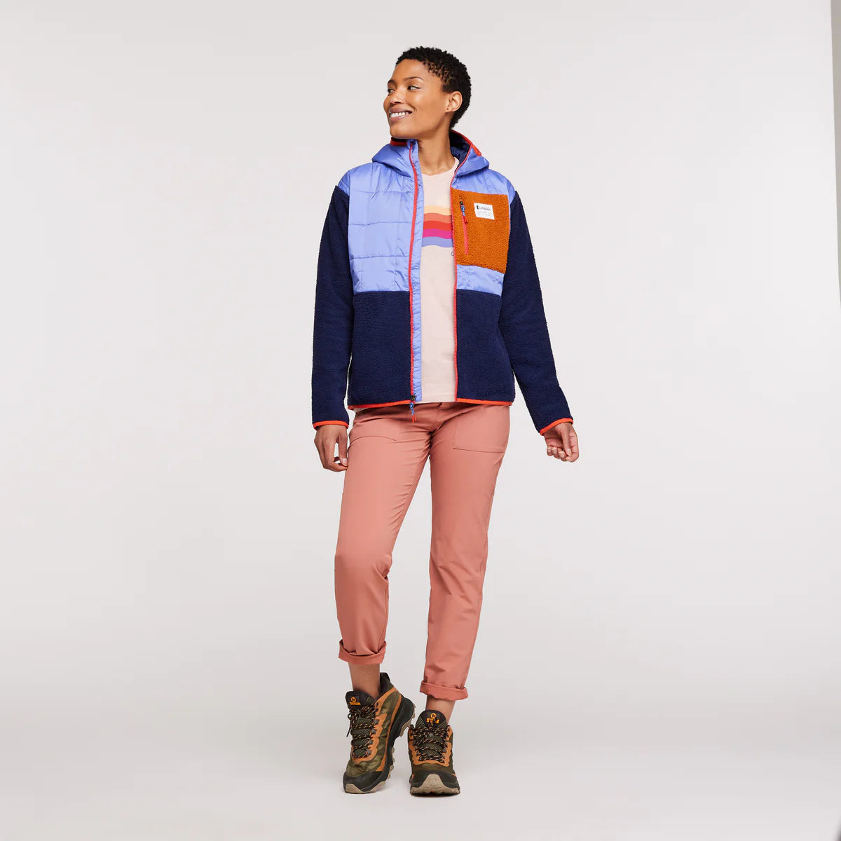 Cotopaxi Manteau Trico Hybrid Hooded Femme - Plein Air Entrepôt