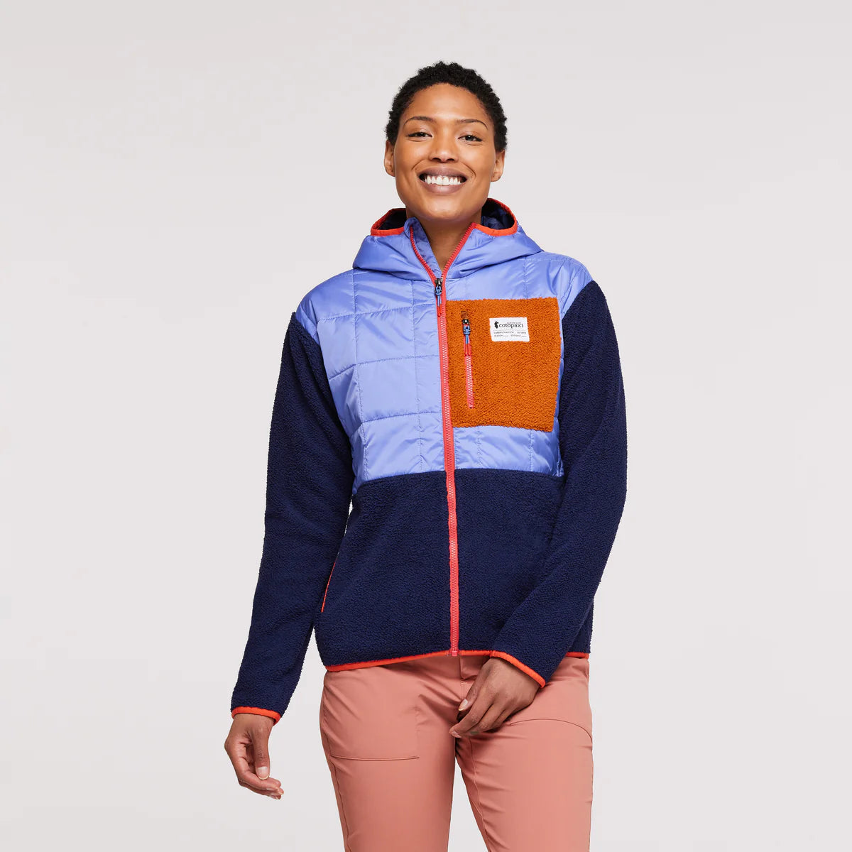 Cotopaxi Manteau Trico Hybrid Hooded Femme - Plein Air Entrepôt