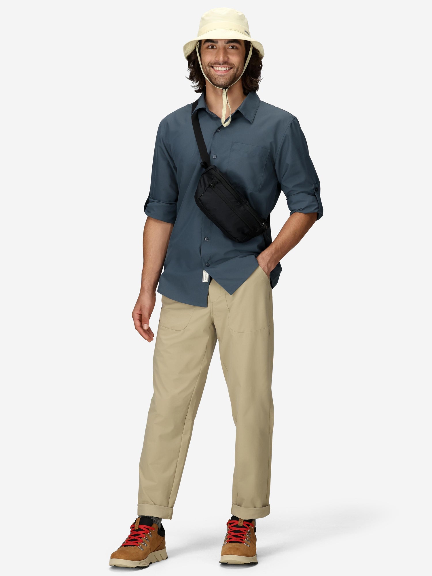 Chemise Marmot AirExchange UPF 40 Manches longues Collared Hommes - Plein air Entrepôt