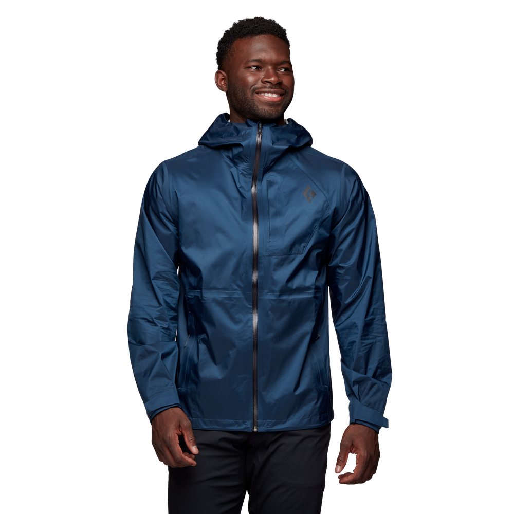 Black Diamond Treeline Rain Shell Jacket Hommes - Plein Air Entrepôt
