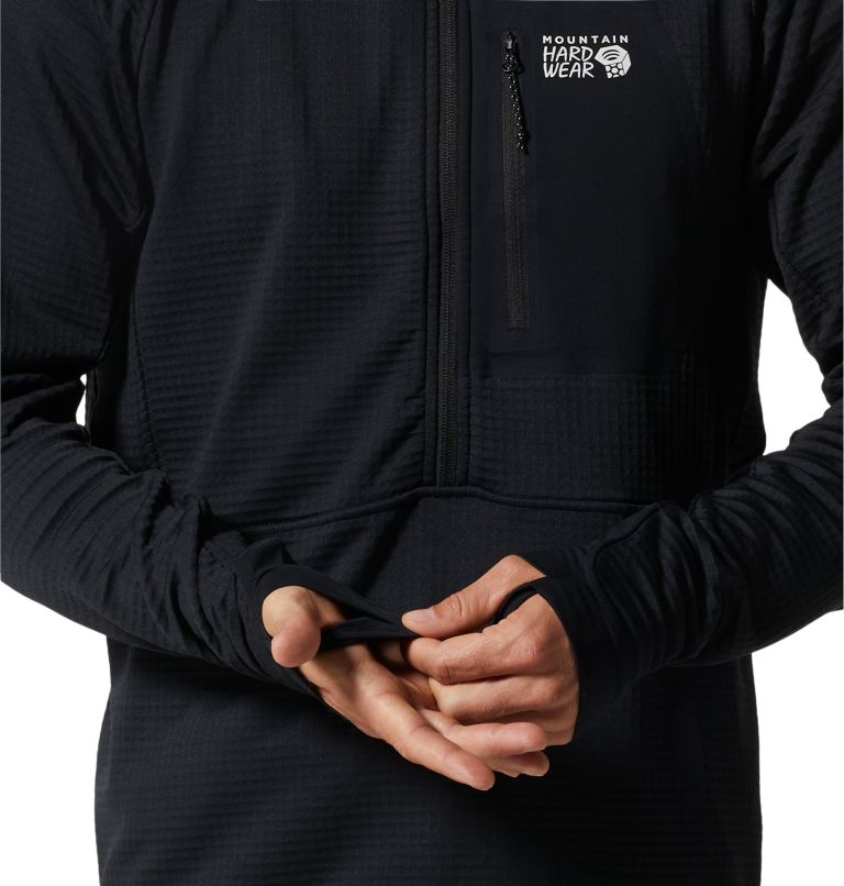 Mountain Hardwear Polartec® Power Grid™ Half Zip Jacket Hommes - Plein air Entrepôt