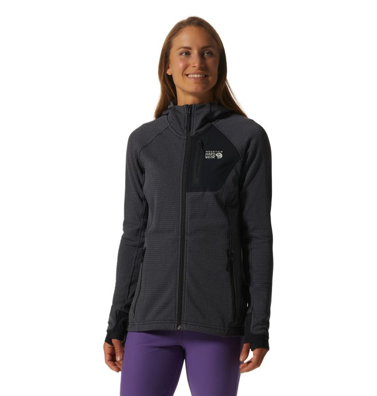 Mountain Hardwear Polartec® Power Grid™ Full Zip Hoody Femmes - Plein air Entrepôt
