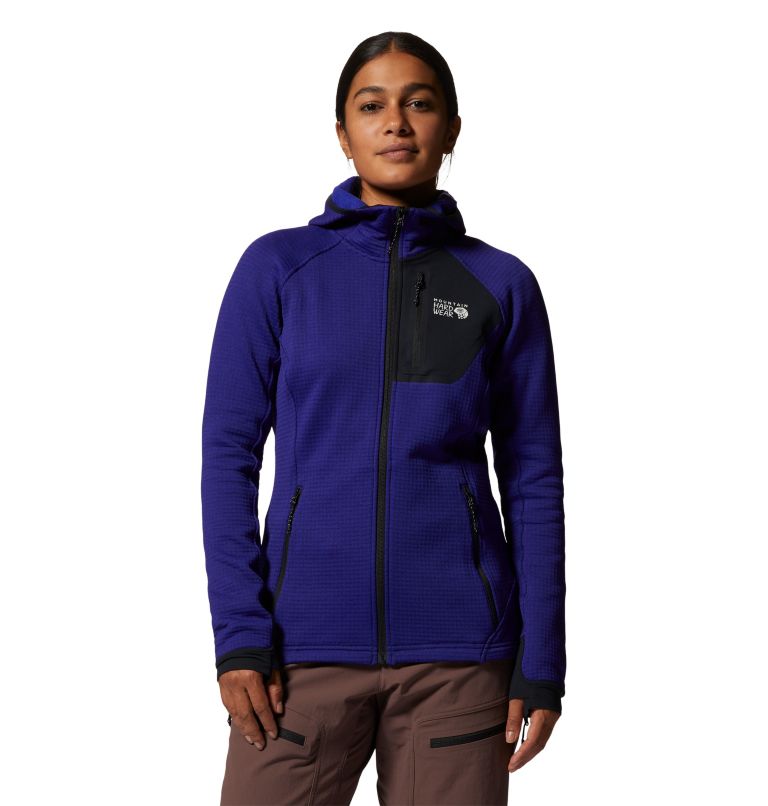 Mountain Hardwear Polartec® Power Grid™ Full Zip Hoody Femmes - Plein air Entrepôt