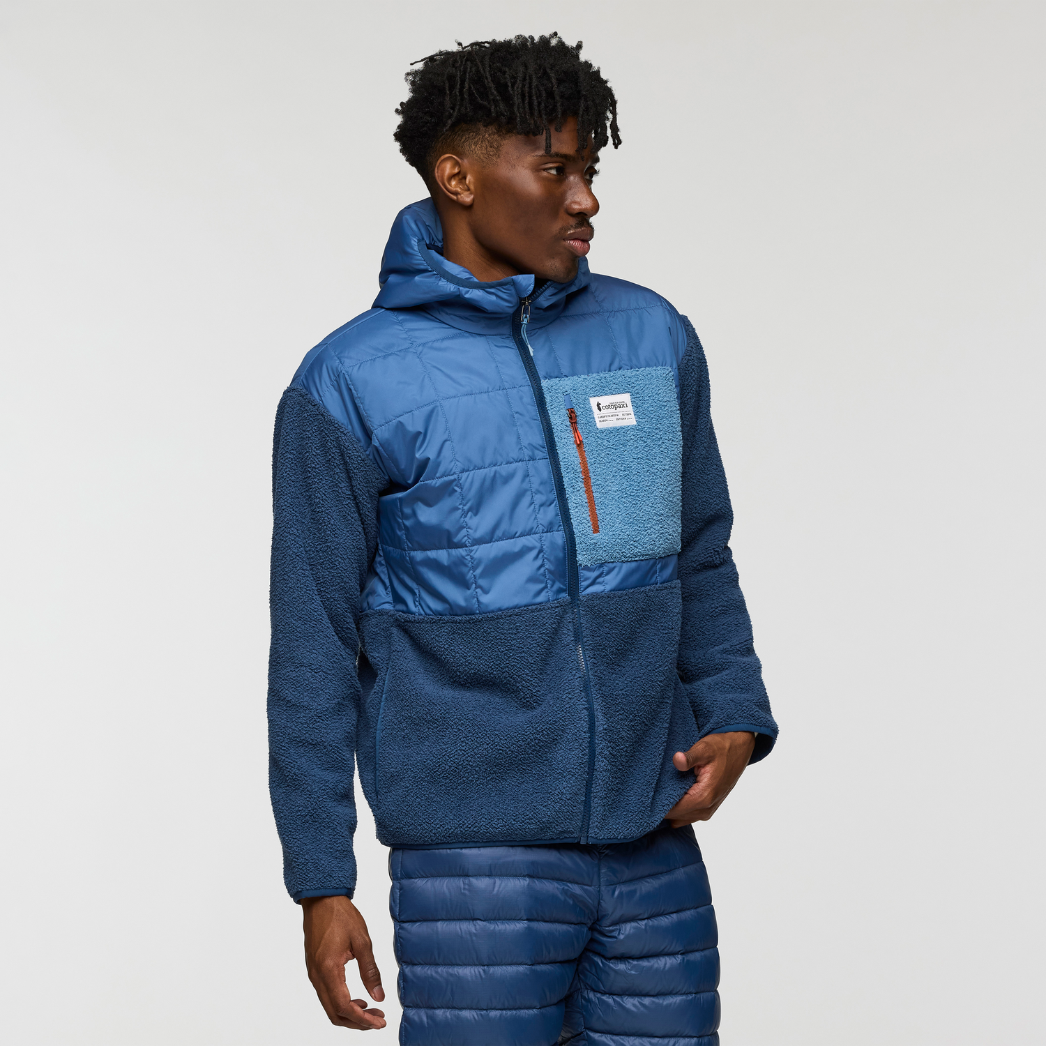 Polaire à capuchon Cotopaxi Trico Hybrid Hommes - Plein Air Entrepôt