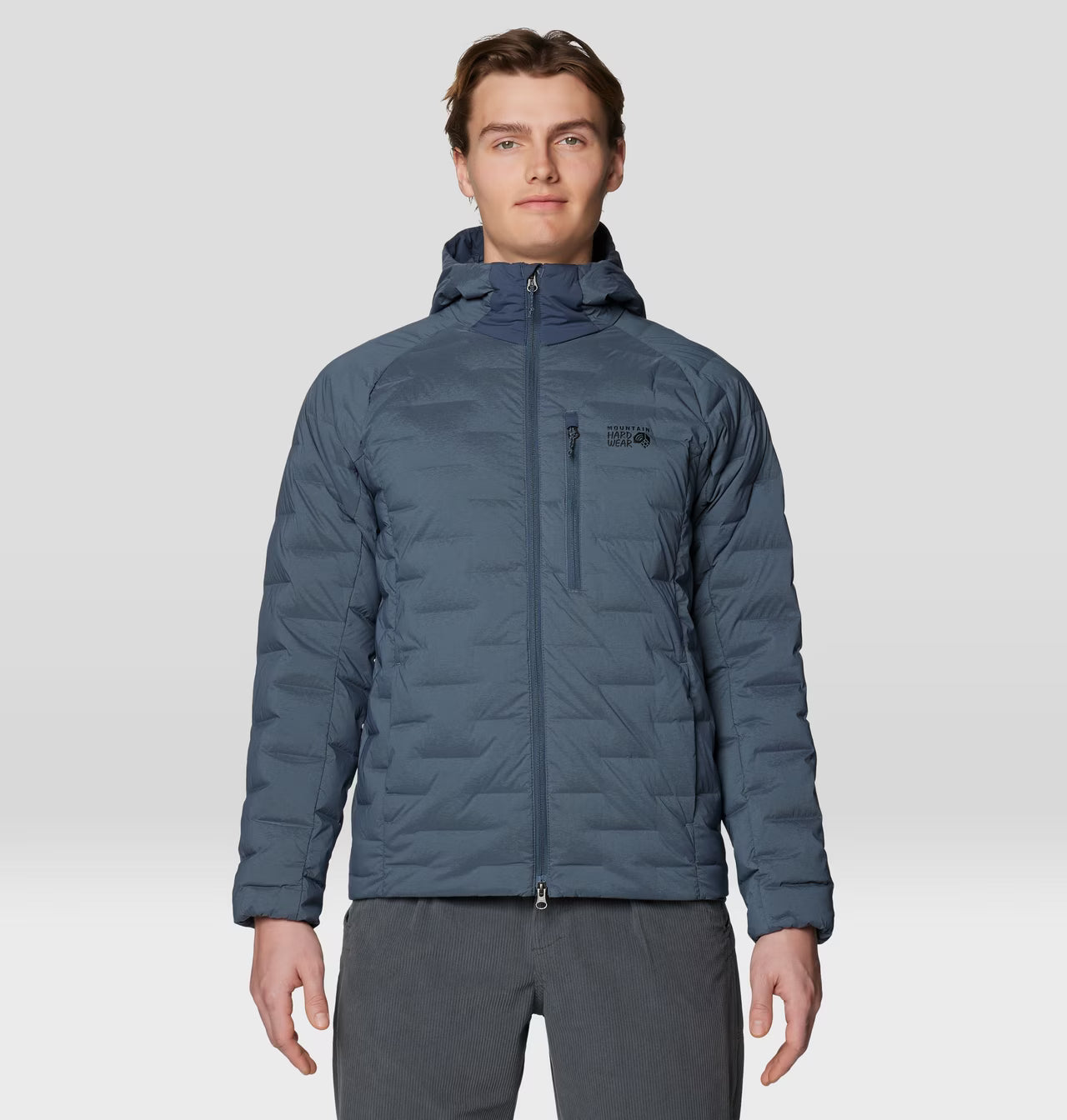 Manteau Isolé en Duvet Mountain Hardwear Stretchdown à capuchon Hommes