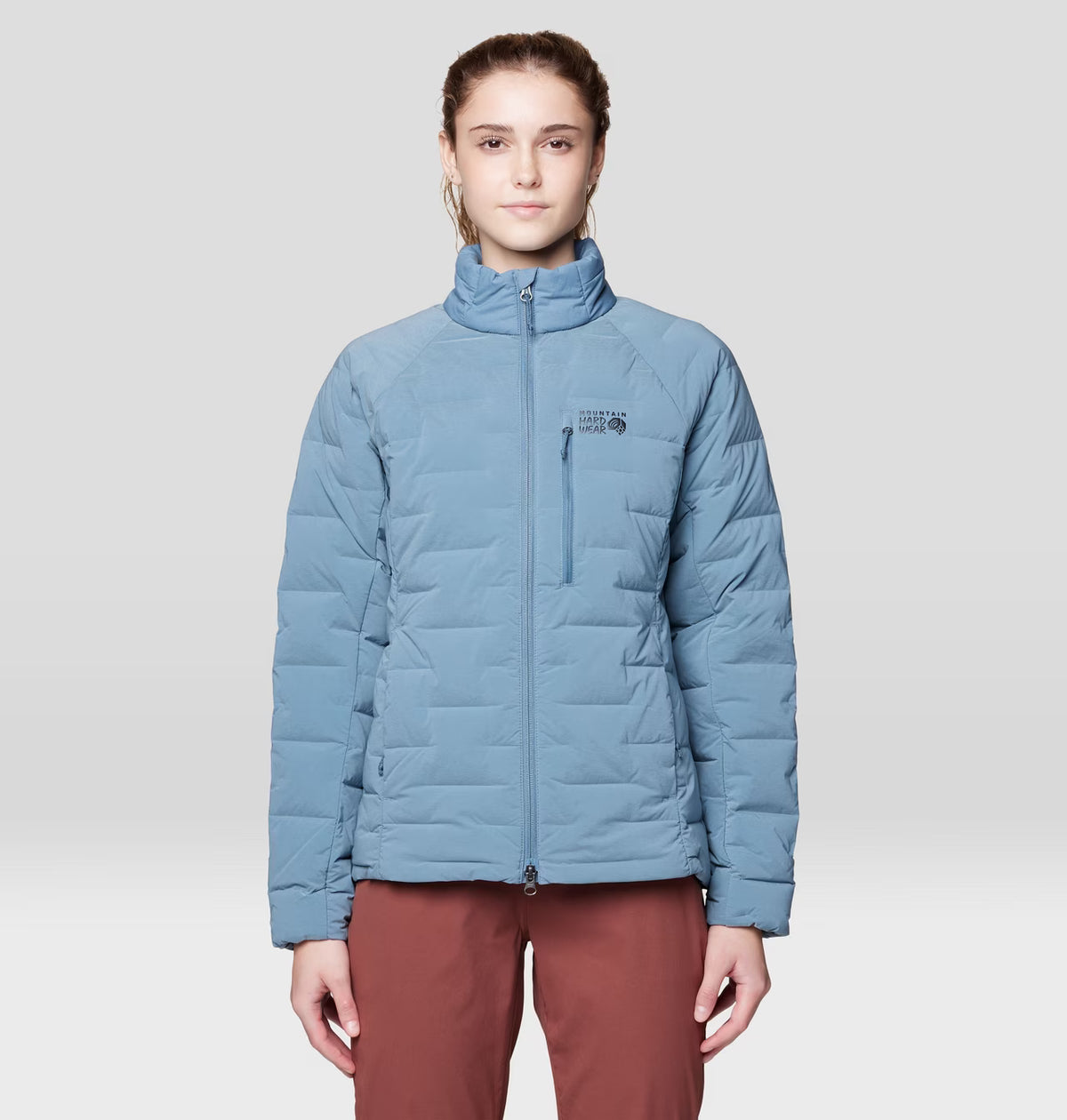 Manteau Isolé en Duvet Mountain Hardwear Stretchdown à capuchon Femmes