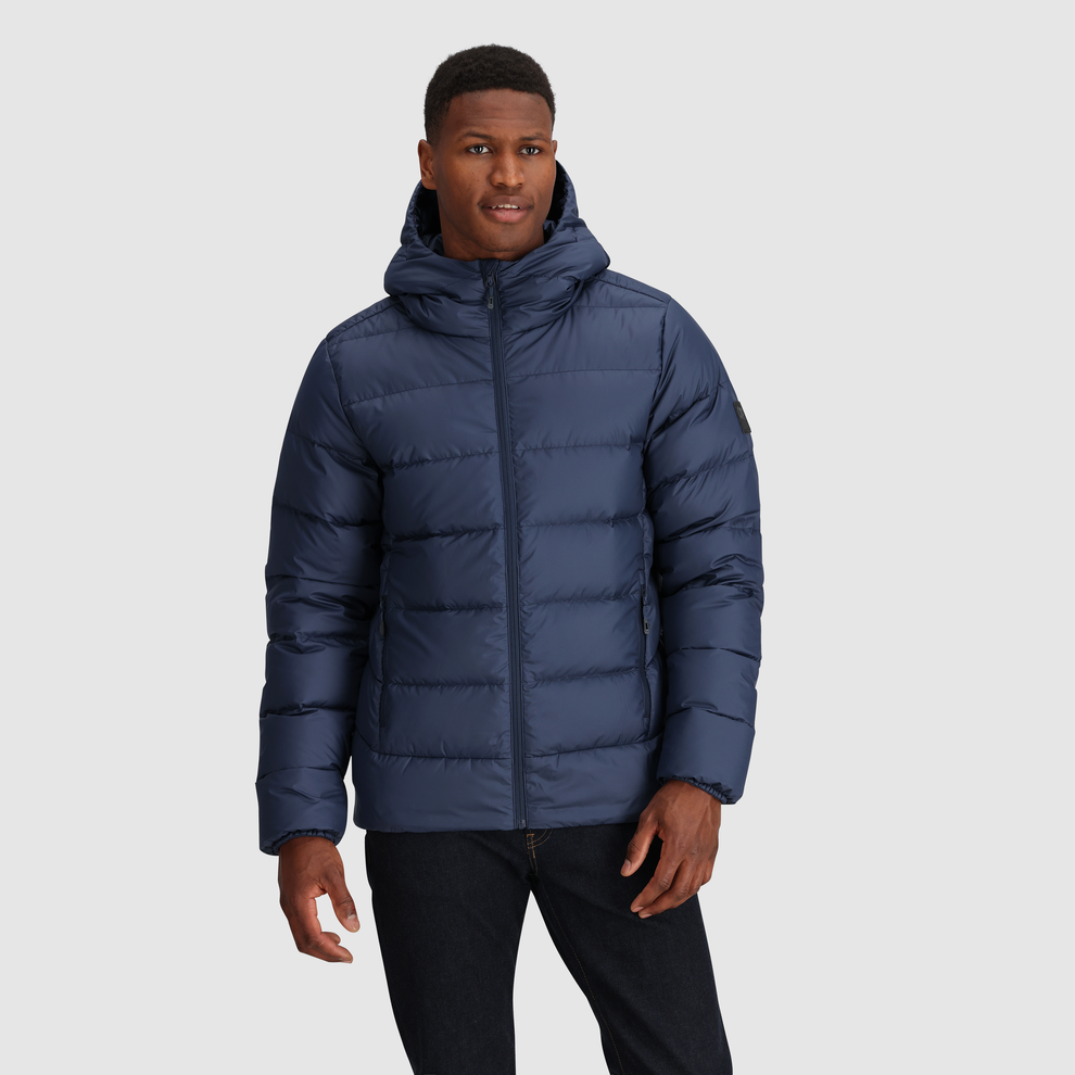 Manteau à Capuche d'Hiver Outdoor Research Coldfront Duvet Hommes - Plein air Entrepôt