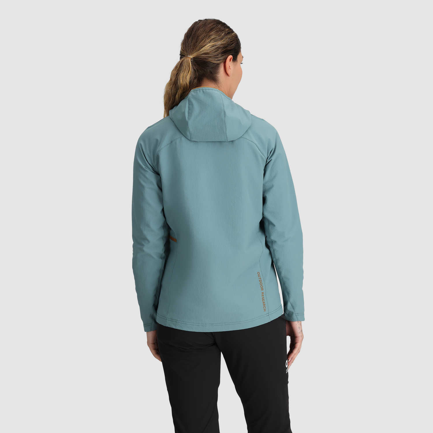 Softshell Outdoor Research Freewheel 1/2 zip Capuchon S26 Femmes - Plein Air Entrepôt
