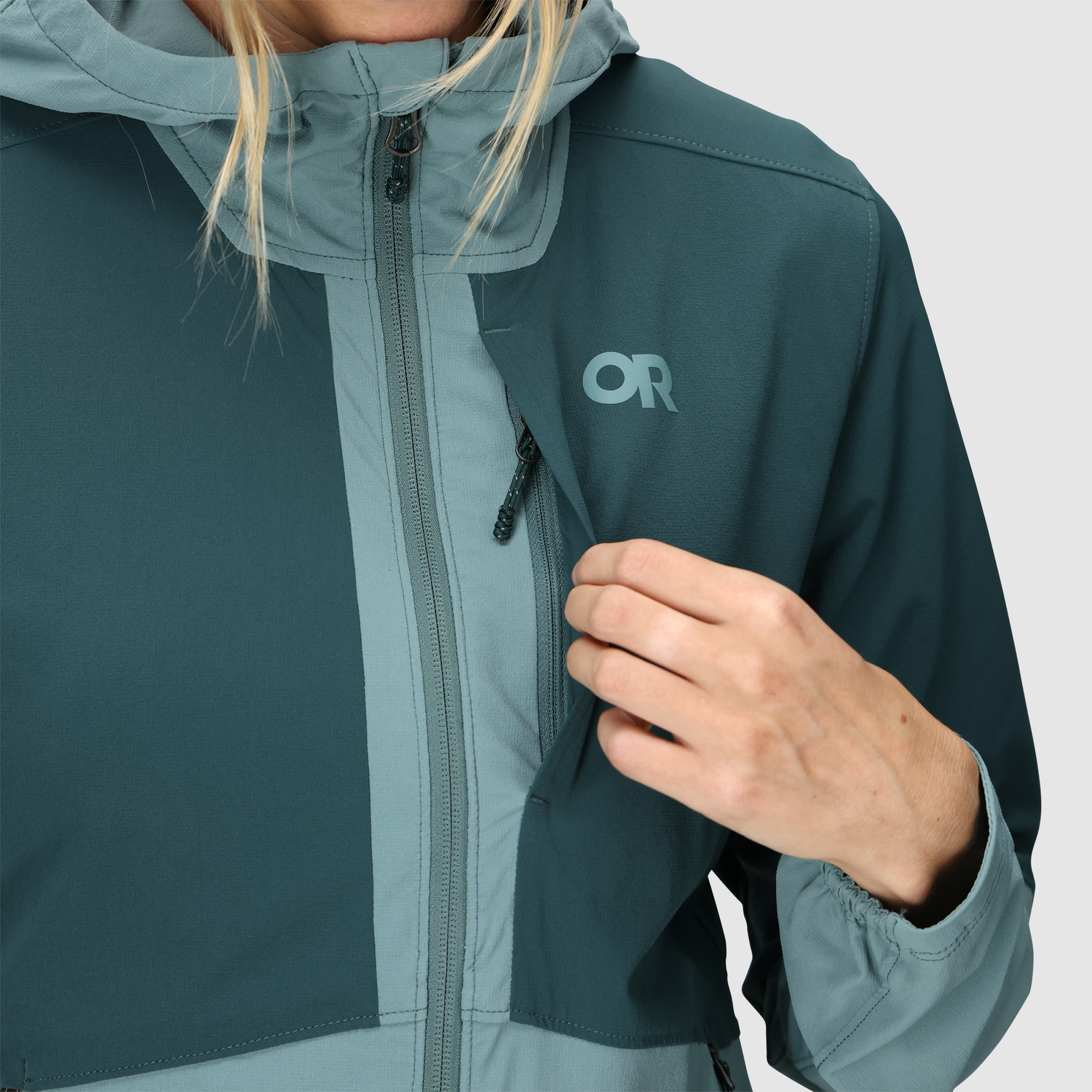 Softshell Outdoor Research Ferrosi à capuchon Femmes - Plein Air Entrepôt