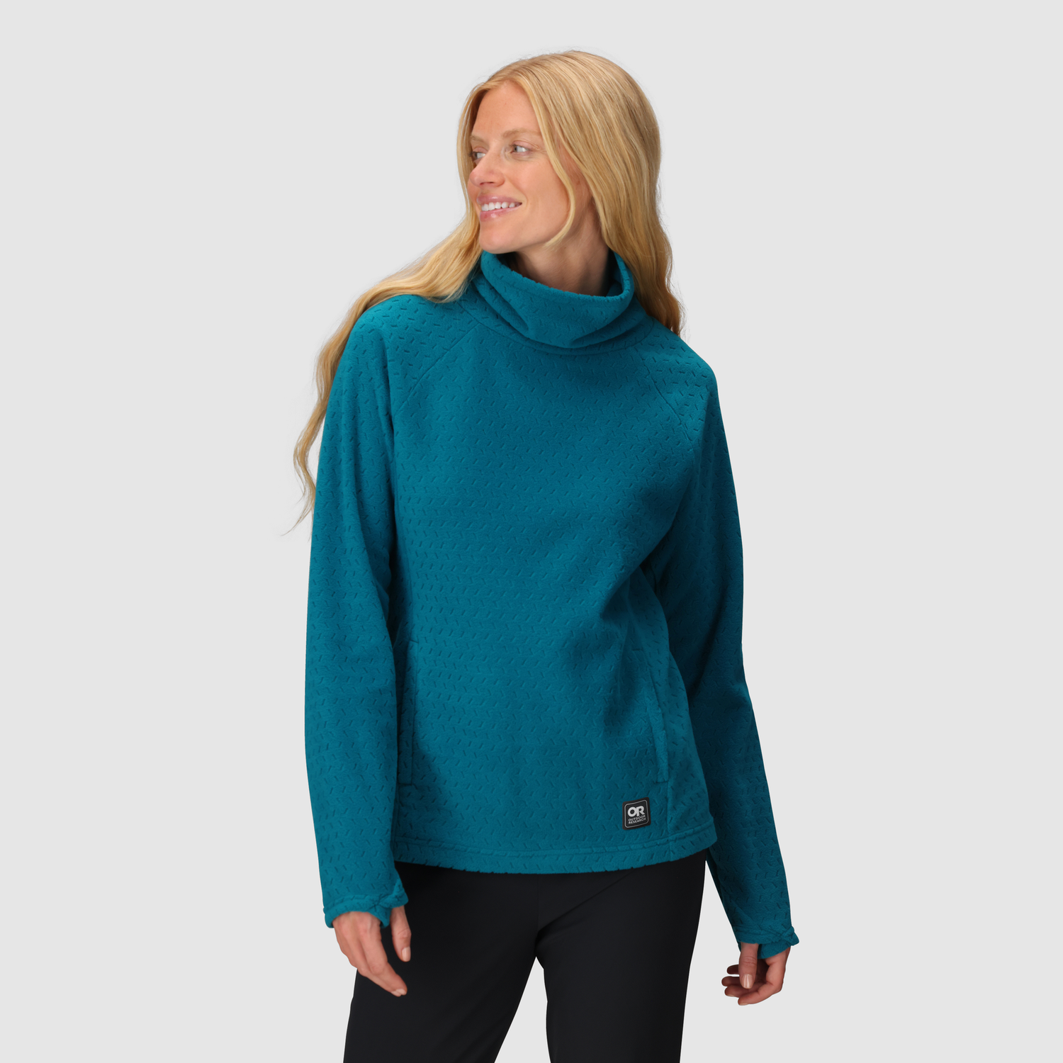 Polaire Outdoor Research Trail Mix XT col Roulé S26 Femmes - Plein air Entrepôt