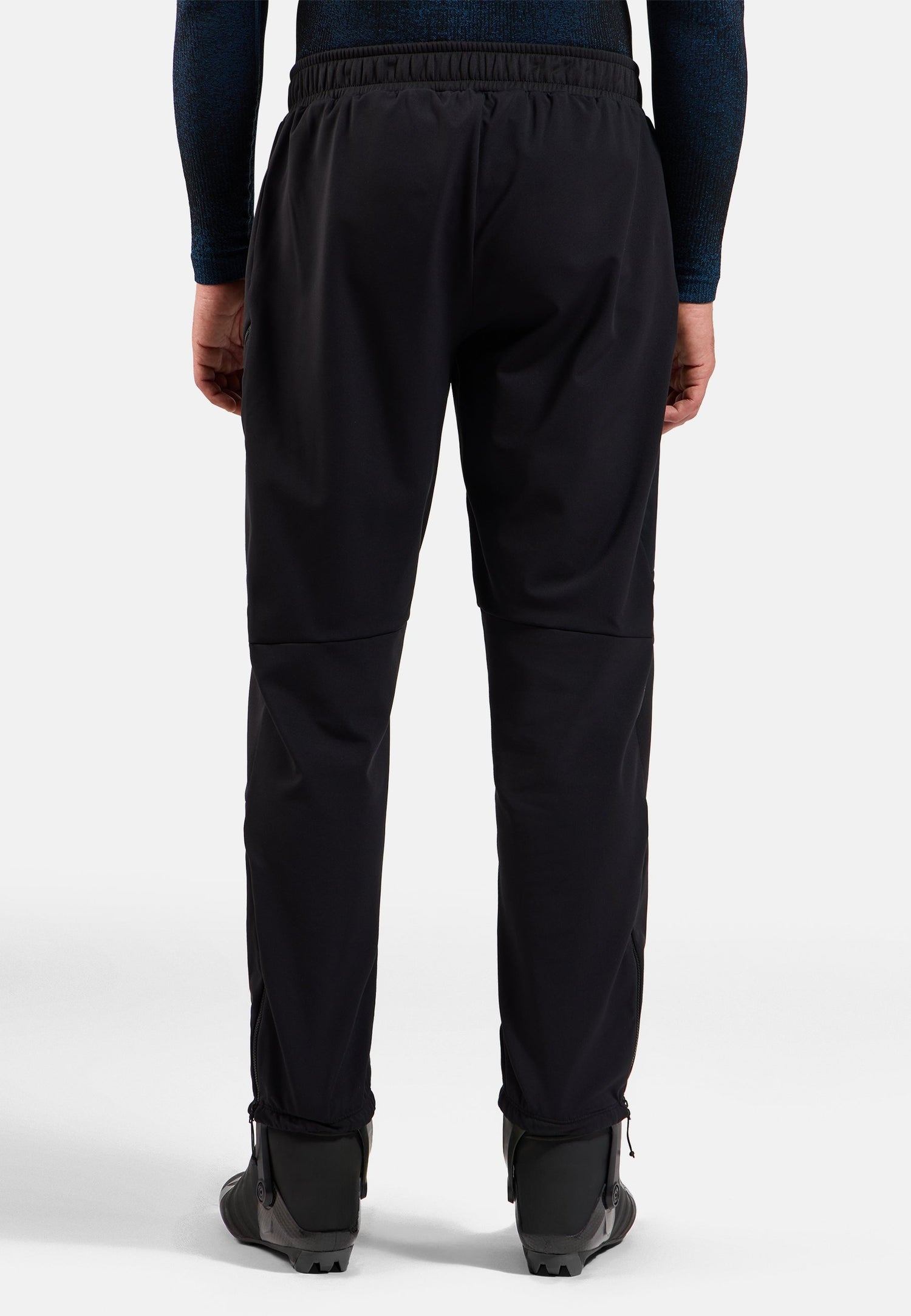 Pantalon de ski de fond Coupe-Vent Odlo Zeroweight X-Warm Hommes - Plein air Entrepôt
