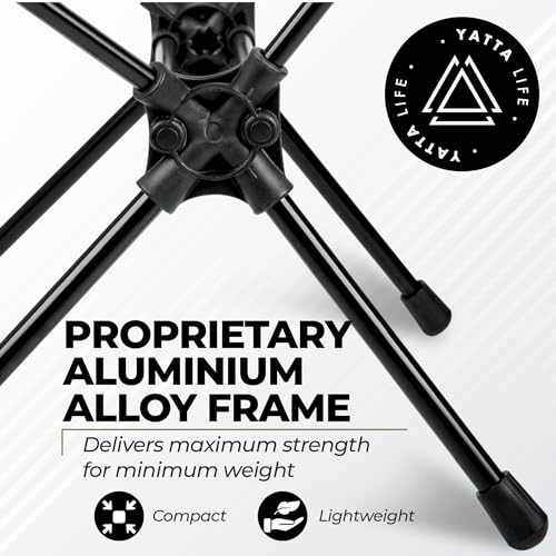 Yatta Low Back Ultralight Folding Camping Chair