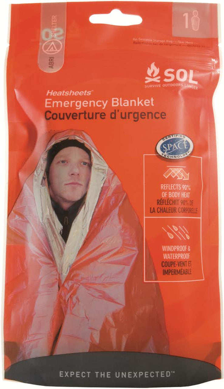 Couverture de survie SOL Emergency Blanket - Plein air Entrepôt