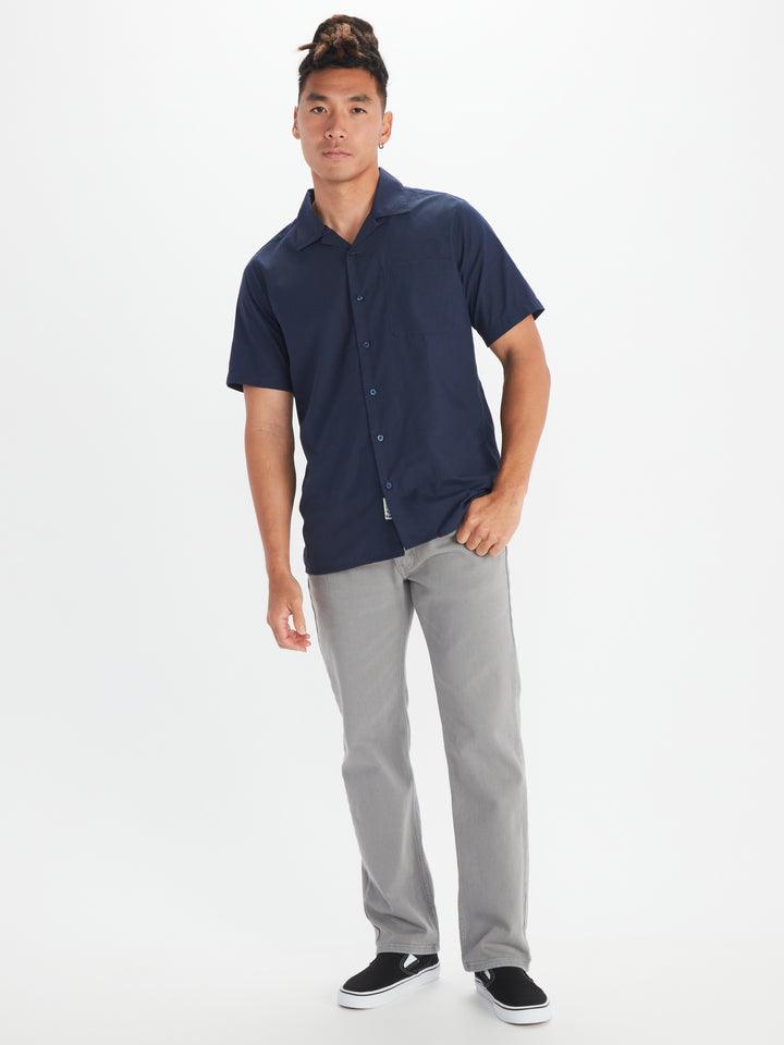 Chemise Manches Courtes Marmot Muir Camp Collar Hommes - Plein Air Entrepôt