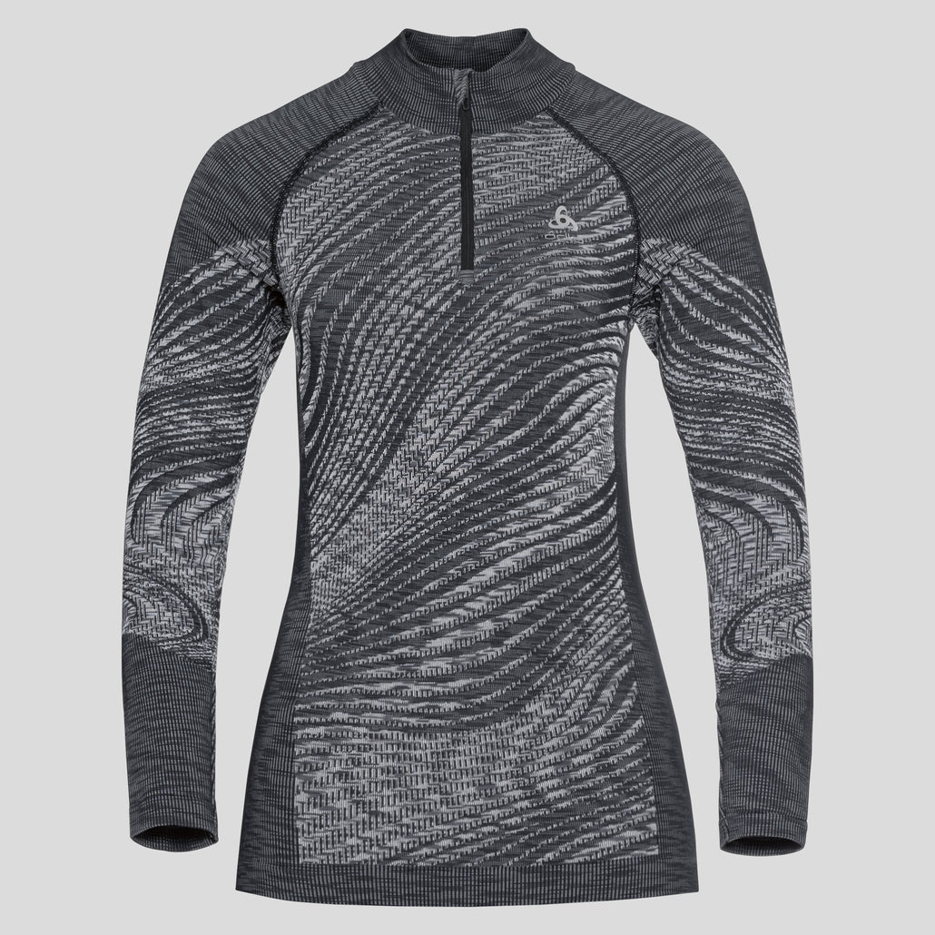 Couche de base Odlo Col montant demi-zip Blackcomb Eco Femmes - Plein Air Entrepôt