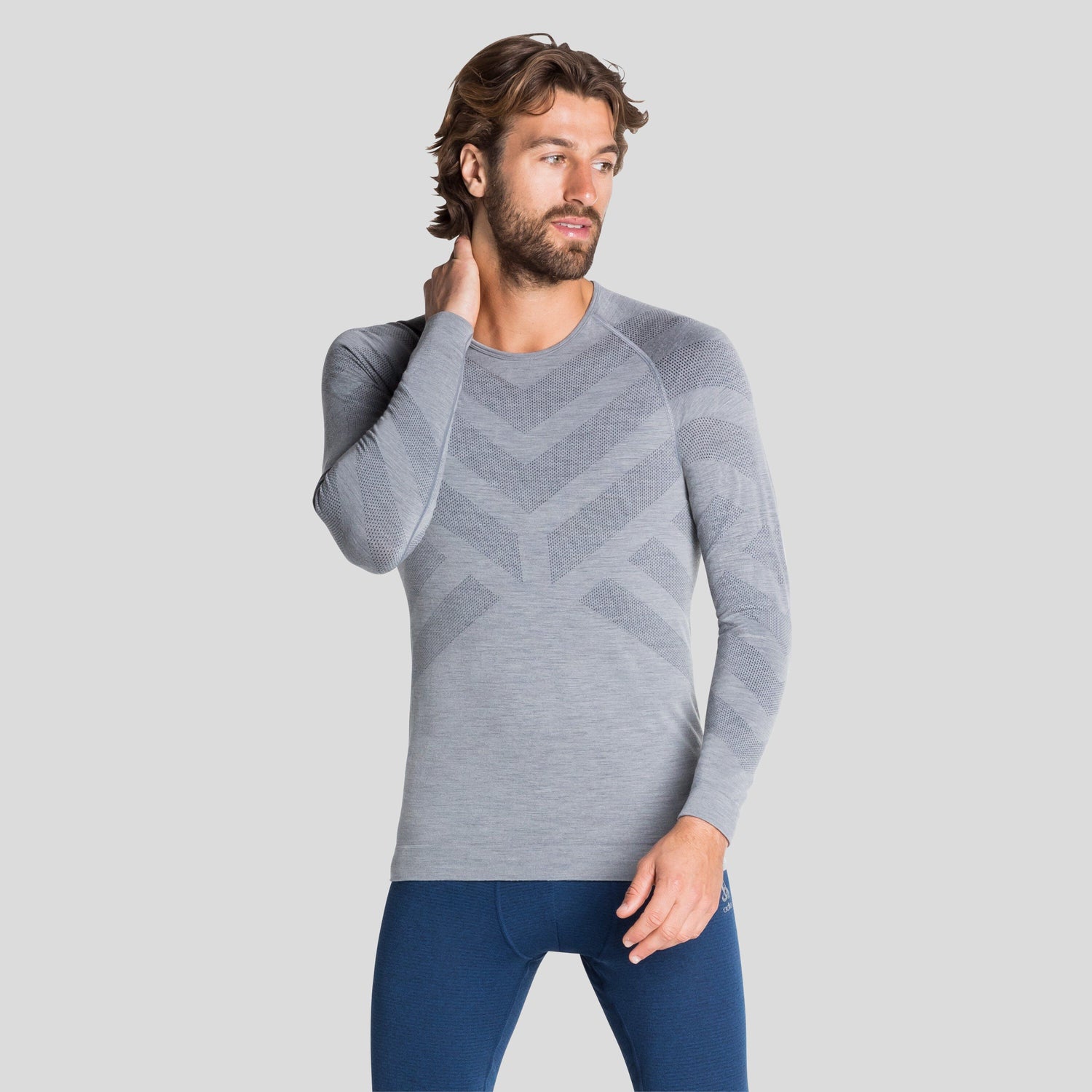 Couche de Base Odlo Performance Wool Warm Top Hommes - Plein air Entrepôt