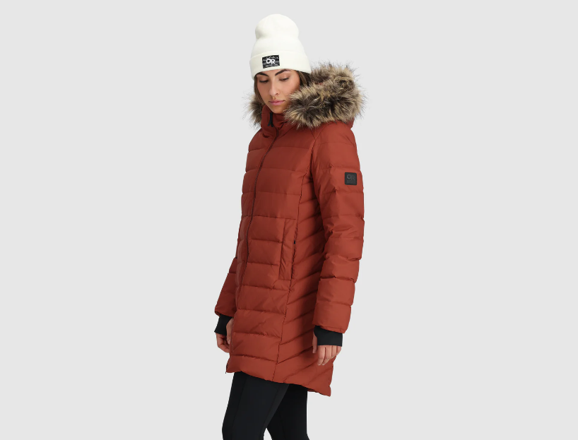 Manteau d'hiver Outdoor Research Coze Lux Duvet Parka Femmes - Plein Air Entrepôt