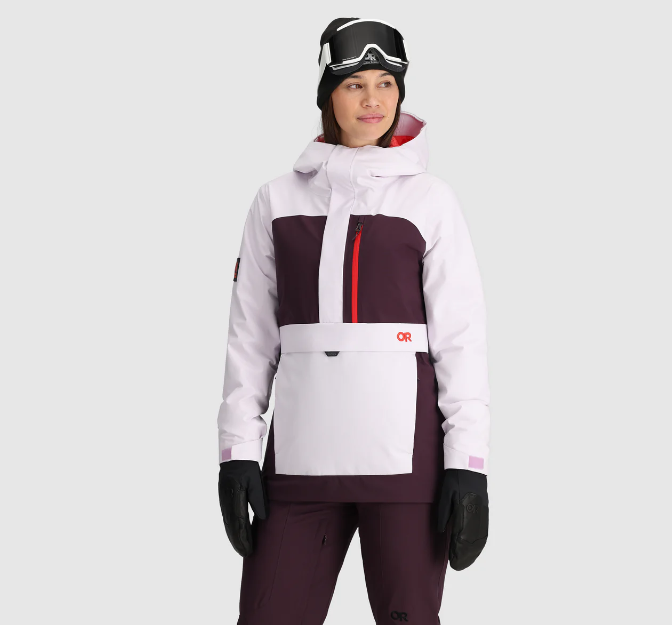 Manteau d'hiver Outdoor Research Snowcrew Anorak Femmes - Plein Air Entrepôt