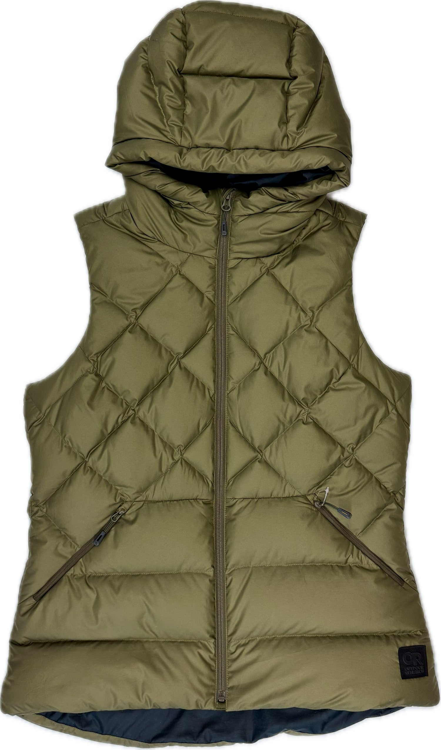 Veste en duvet Outdoor Research Coldfront à capuchon Femmes - Plein Air Entrepôt