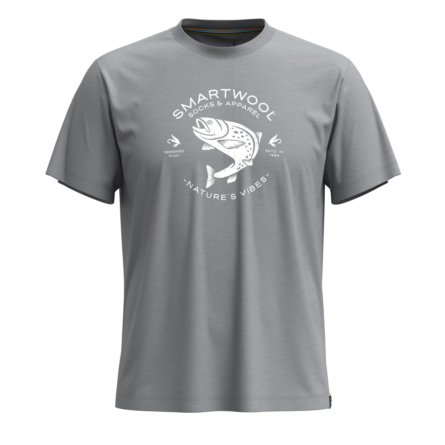 T-shirt Smartwool Trout Fishing Graphic Unisexe - Plein Air Entrepôt