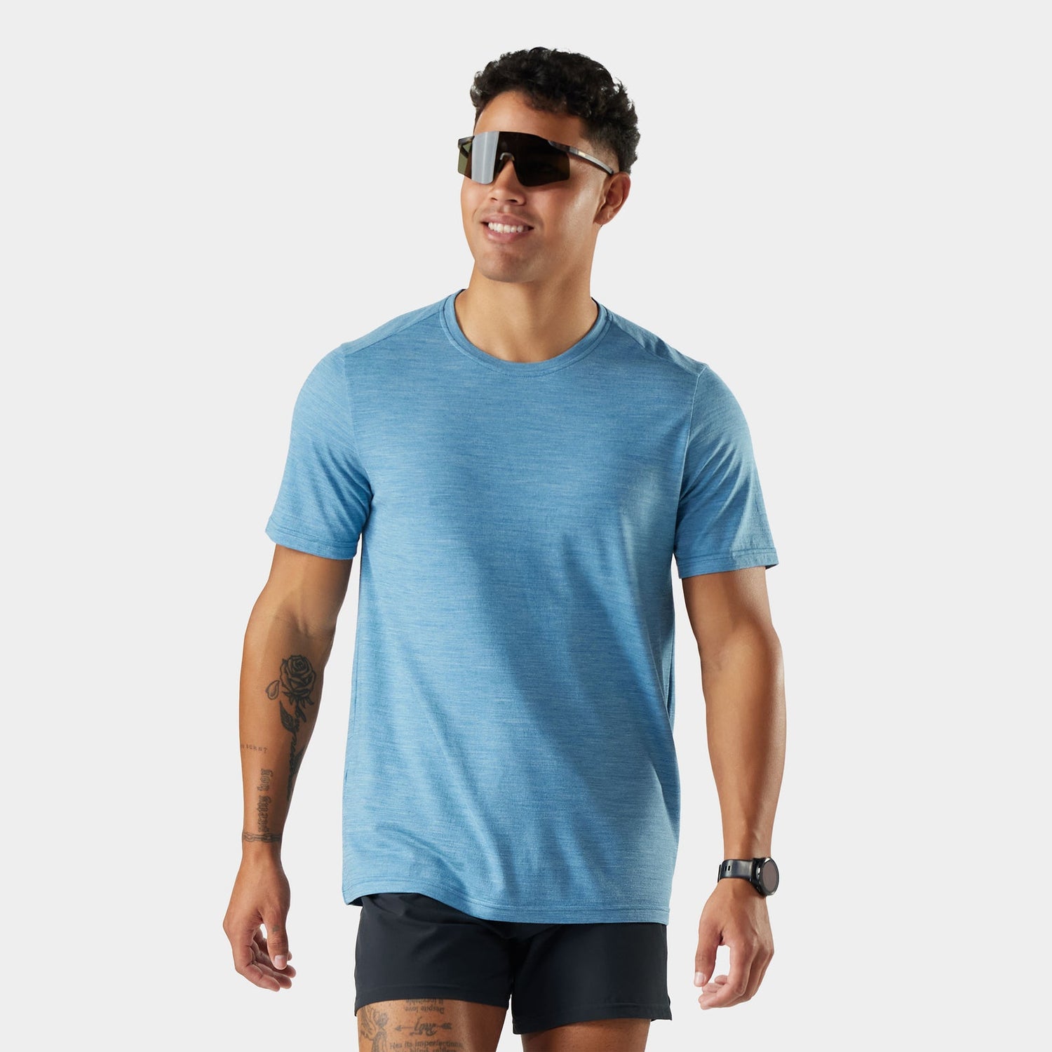 T-shirt Smartwool Active Manches Courtes Hommes - Plein air Entrepôt