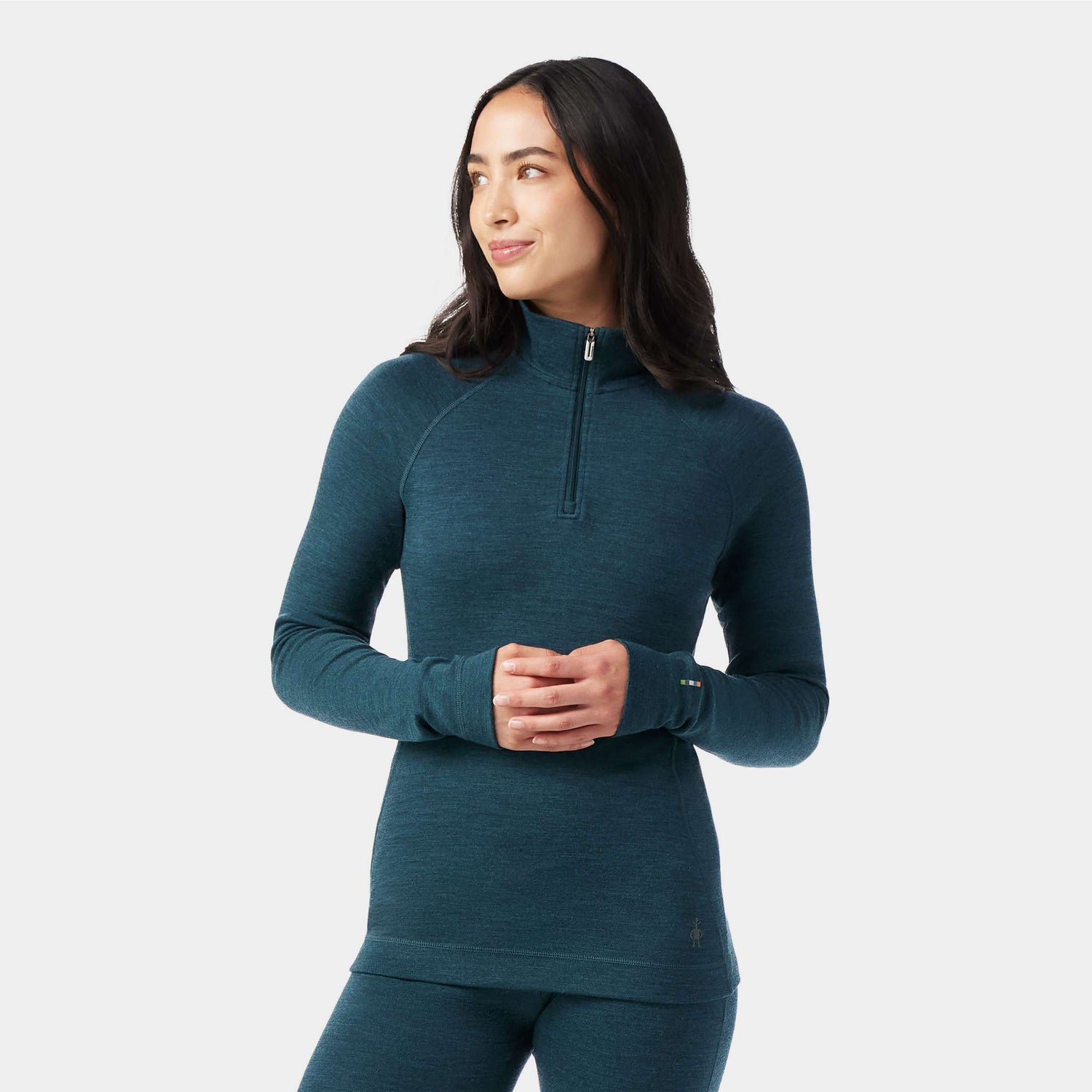 Couche de base Smartwool Classic Thermal Merino 1/4 Zip Top Femmes - Plein Air Entrepôt