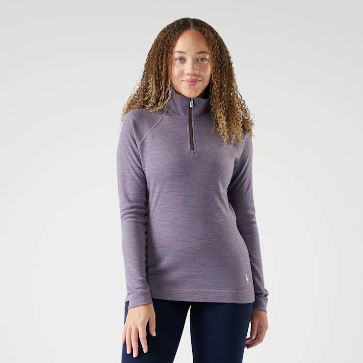 Couche de base Smartwool Classic Thermal Merino 1/4 Zip Top Femmes - Plein Air Entrepôt