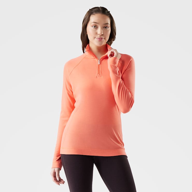 Couche de base Smartwool Classic Thermal Merino 1/4 Zip Top Femmes - Plein Air Entrepôt