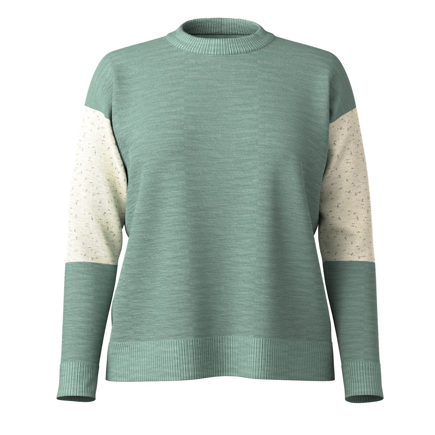 Chandail Smartwool Edgewood Colourblock Crew Femmes - Plein air Entrepôt