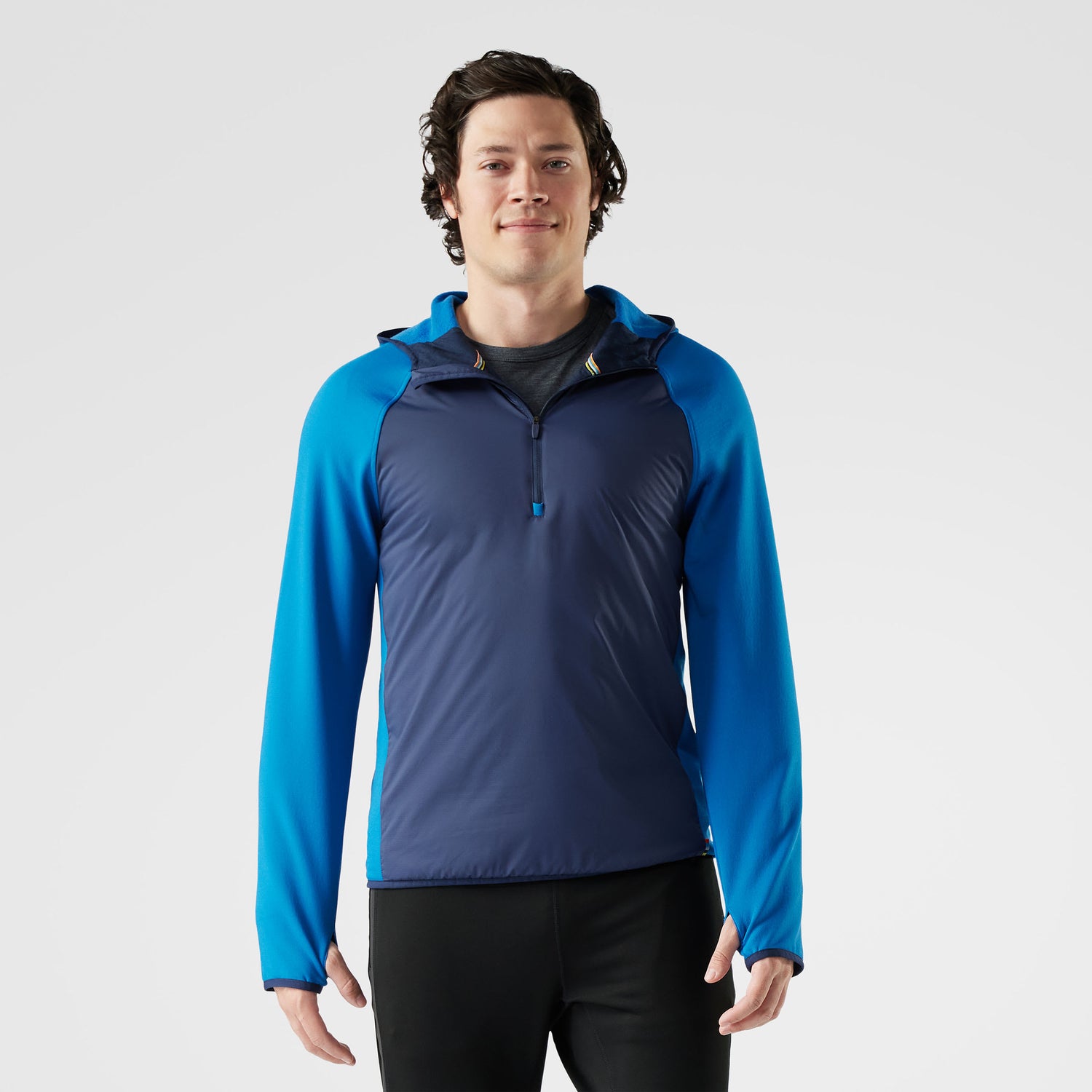 Manteau à capuchon Smartwool Smartloft Demi-zip Hommes - Plein Air Entrepôt