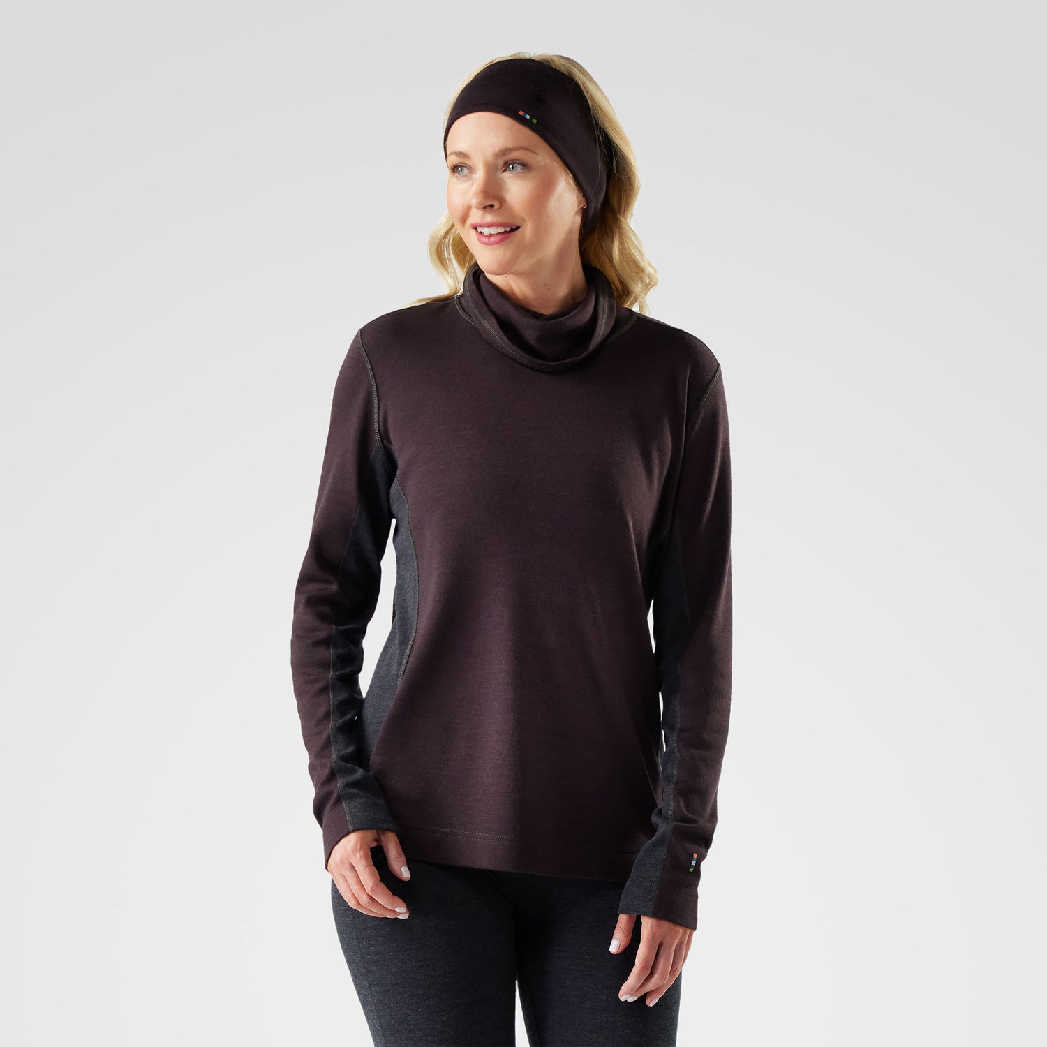 Couche de base Smartwool Classic Thermal Mock Neck Femmes - Plein air Entrepôt
