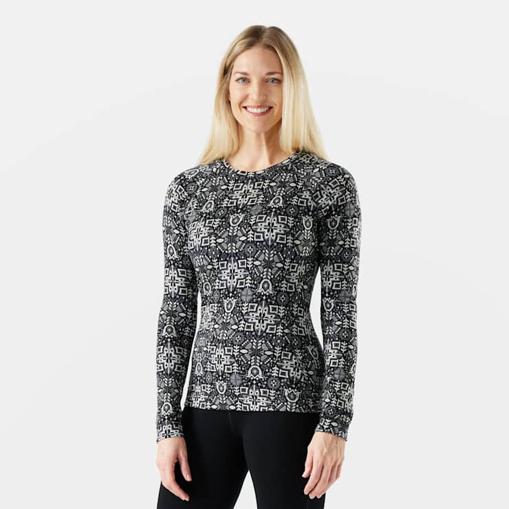 Couche de Base Smartwool Classic Thermal Merino Crew Boxed Femmes - Plein Air Entrepôt