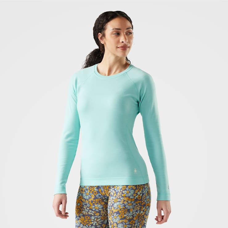 Couche de Base Smartwool Classic Thermal Merino Crew Boxed Femmes - Plein Air Entrepôt