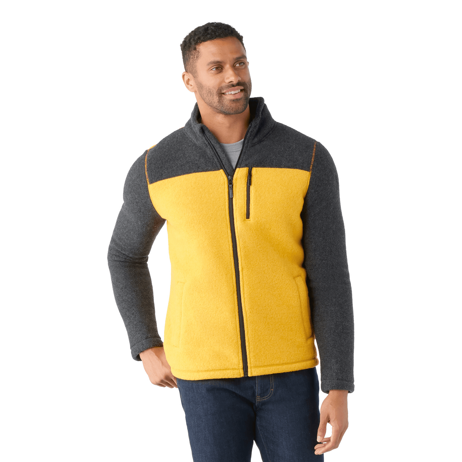 Polaire Smartwool Hudson Trail Fleece Jacket Hommes - Plein Air Entrepôt