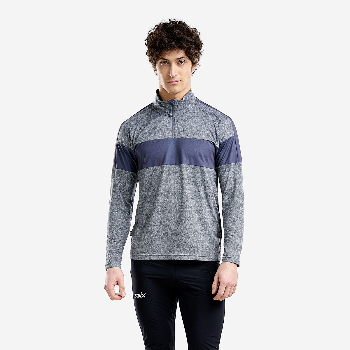 Swix Couche intermédiaire Tista 1/2 zip Homme - Plein Air Entrepôt