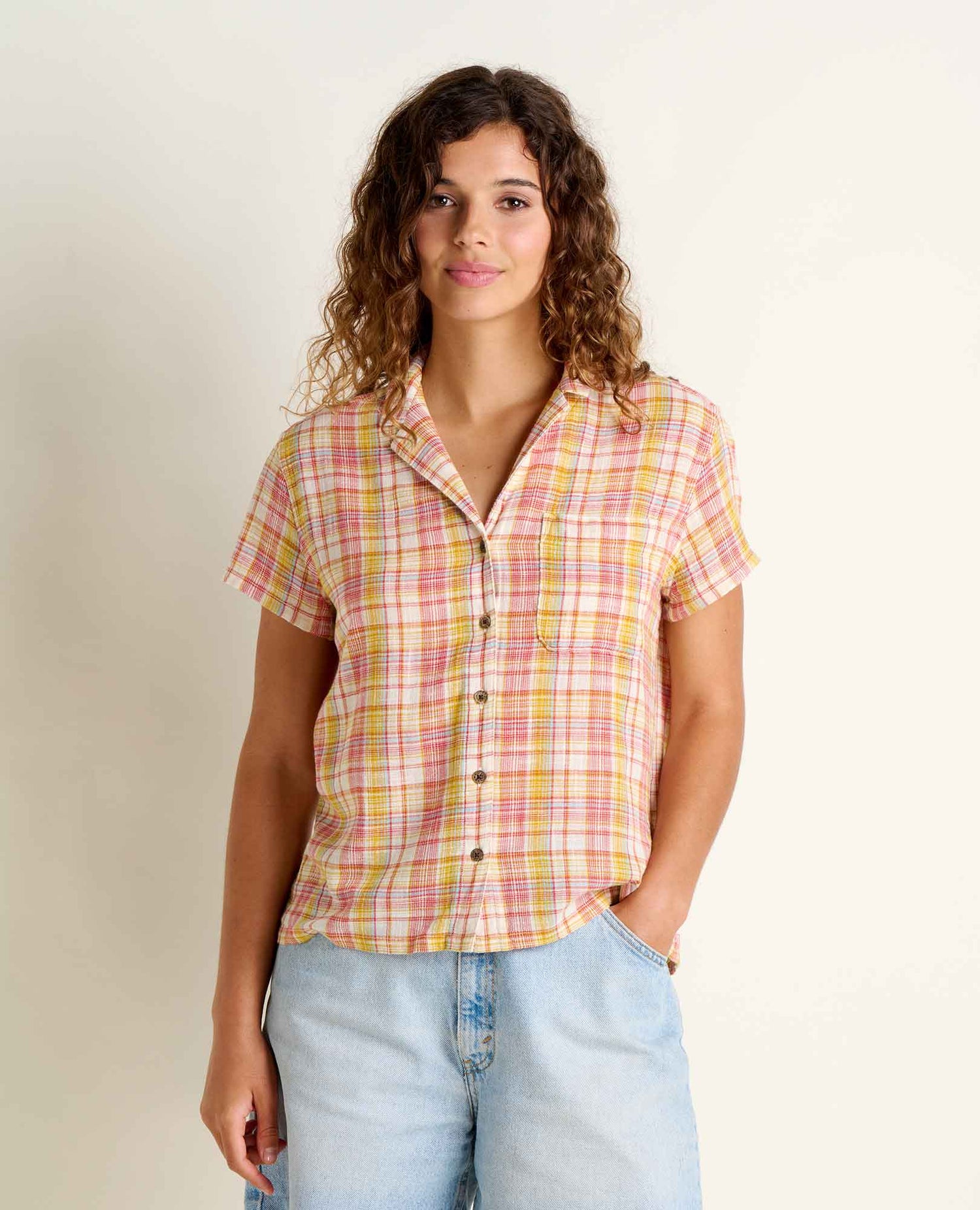 Chemise Toad & Co Camp Cove manches courtes Femmes - Plein Air Entrepôt