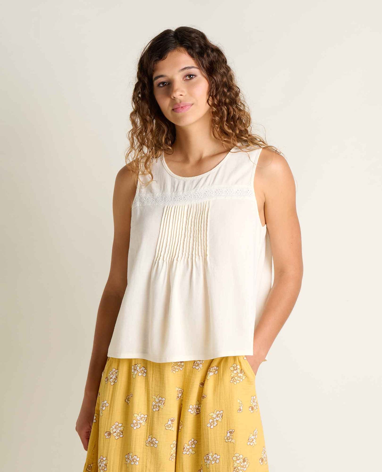 Camisole Taod & Co Manzana Pin Tuck Femmes - Plein Air Entrepôt