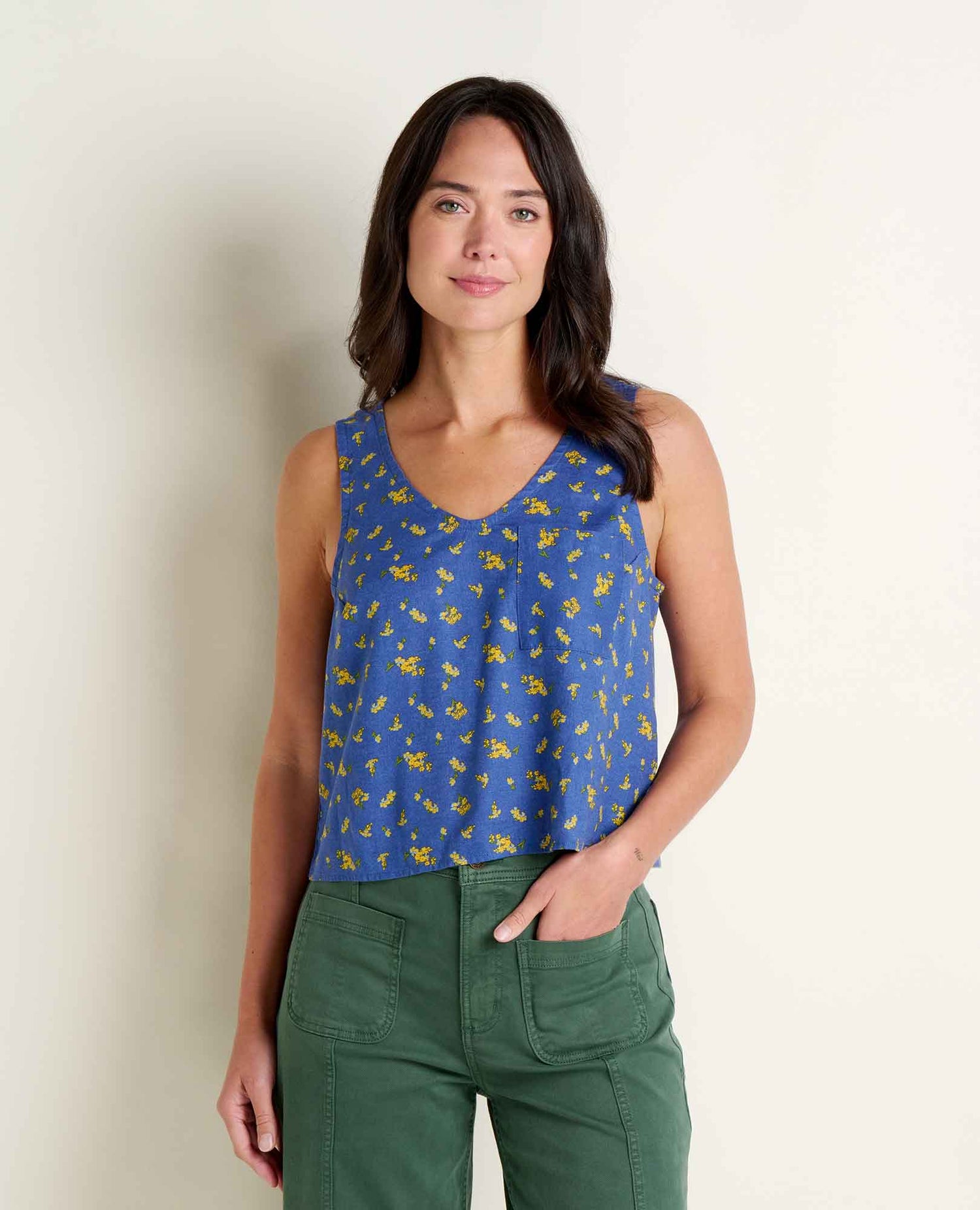 Camisole à boutons Toad & Co Taj Chanvre Femmes - Plein Air Entrepôt