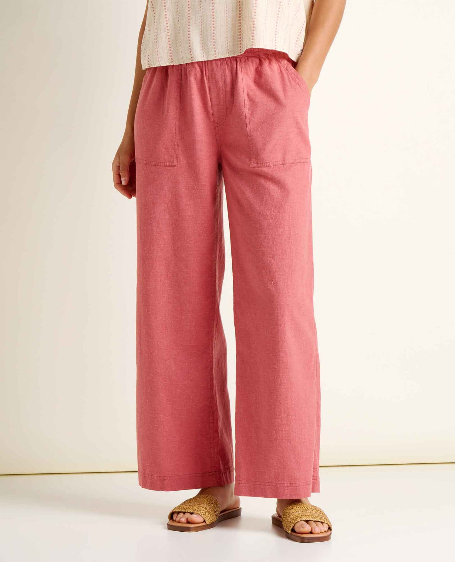 Pantalons Toad & Co Taj Chanvre jambes larges Femmes - Plein Air Entrepôt