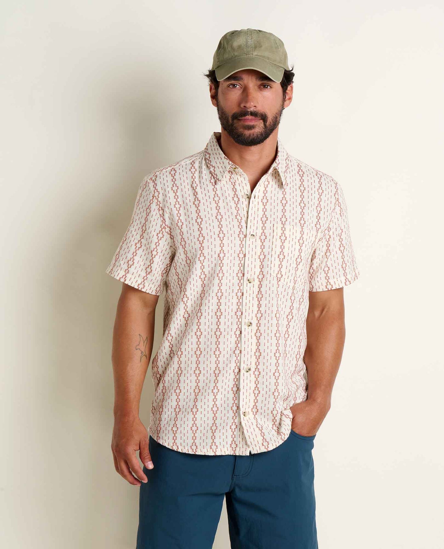 Chemise Toad & Co Treescape manches courtes Hommes - Plein Air Entrepôt