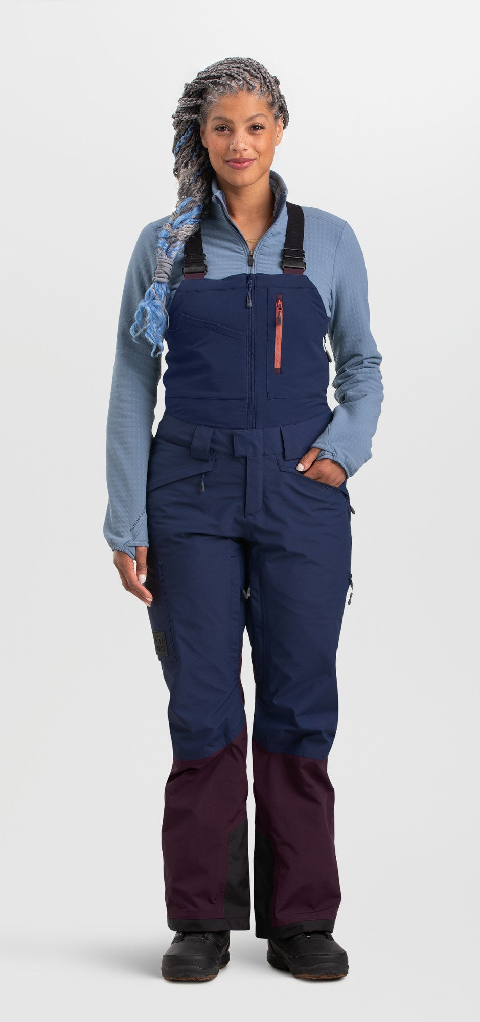 Salopettes de ski Outdoor Research Mt Baker Storm Femmes - Plein Air Entrepôt