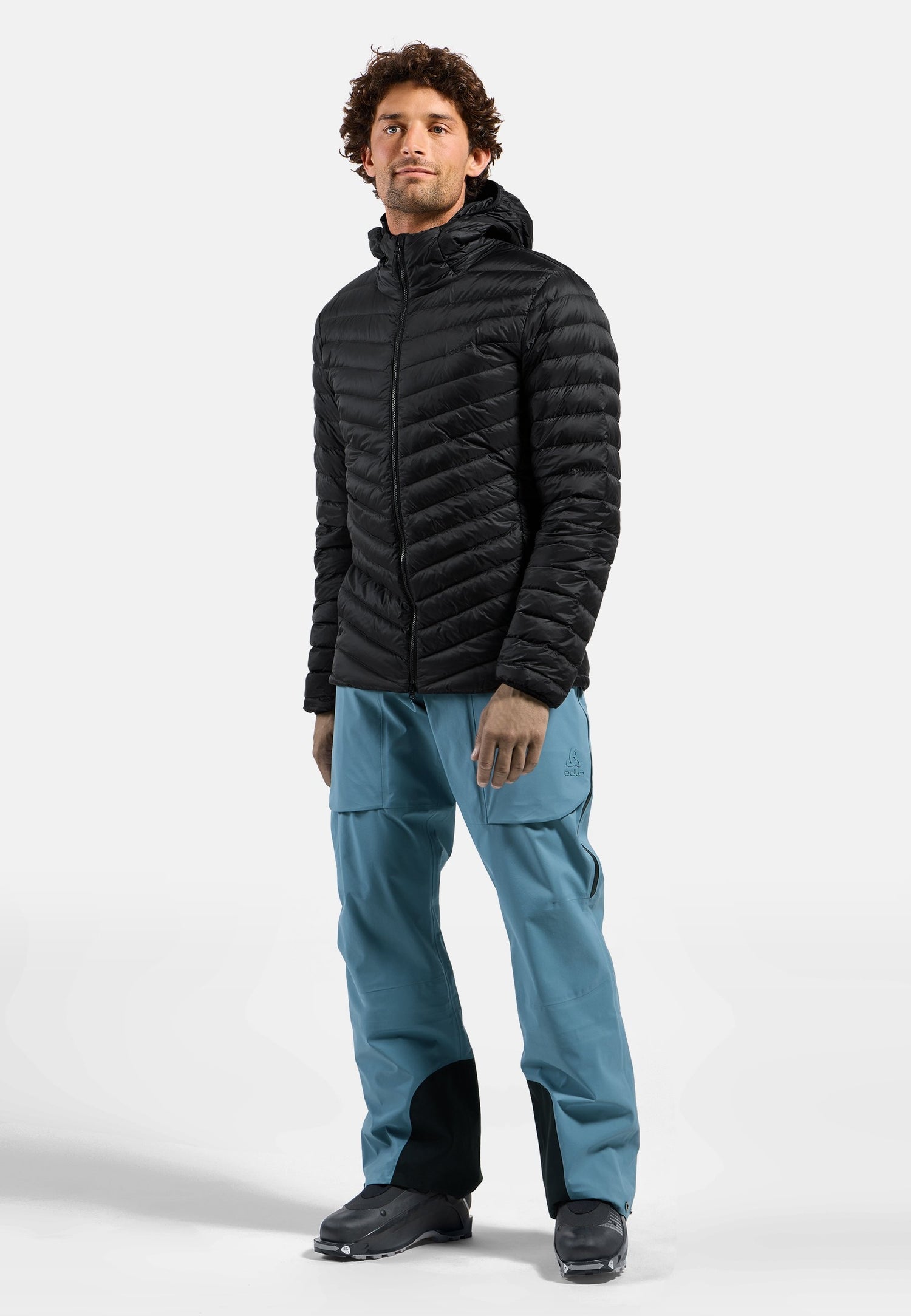 Manteau à capuche Odlo Compact Duvet X-Alp Hommes - Plein air Entrepôt
