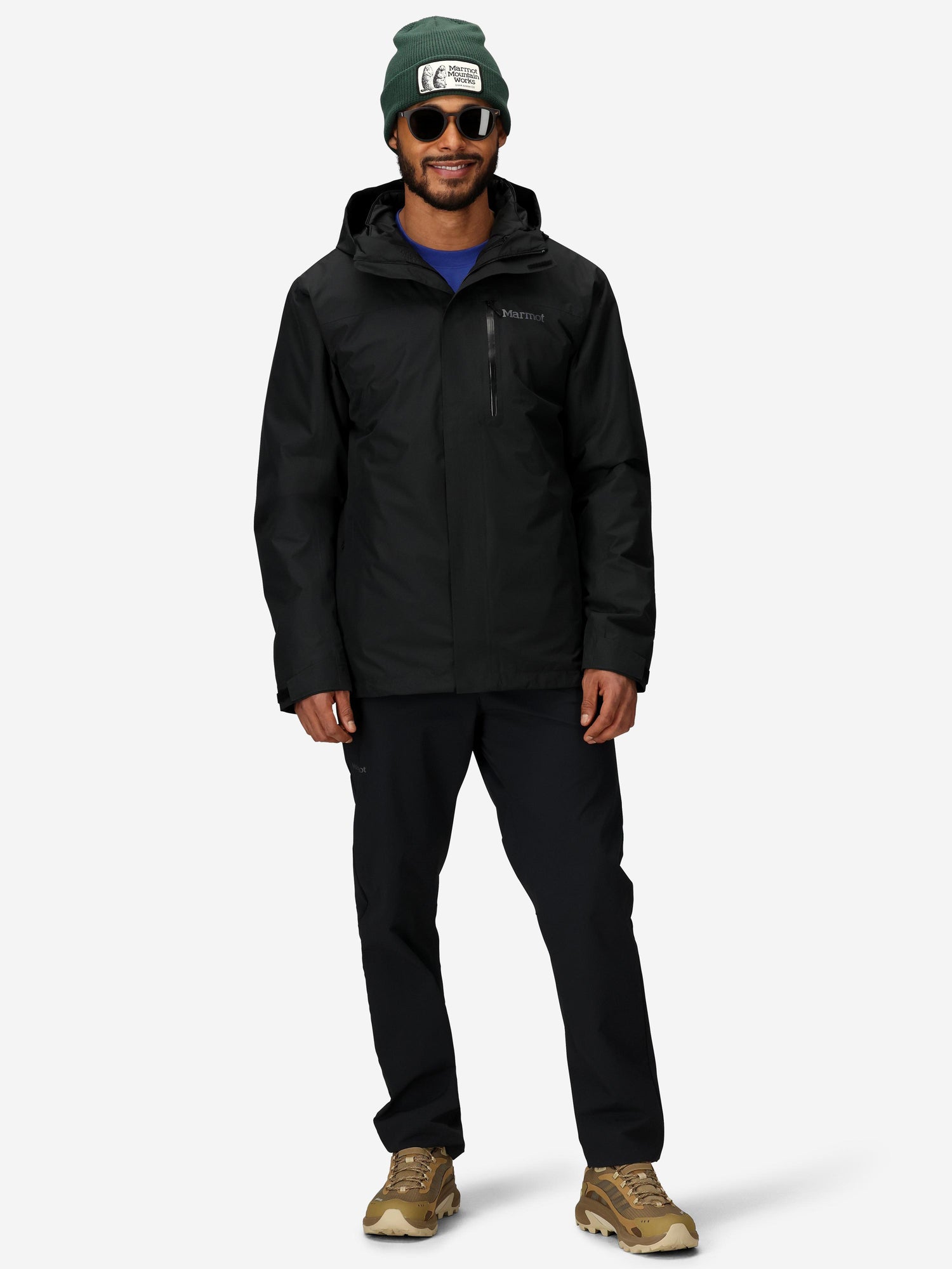 Manteau Imper-respirant Modulable Marmot Ramble Hommes - Plein air Entrepôt