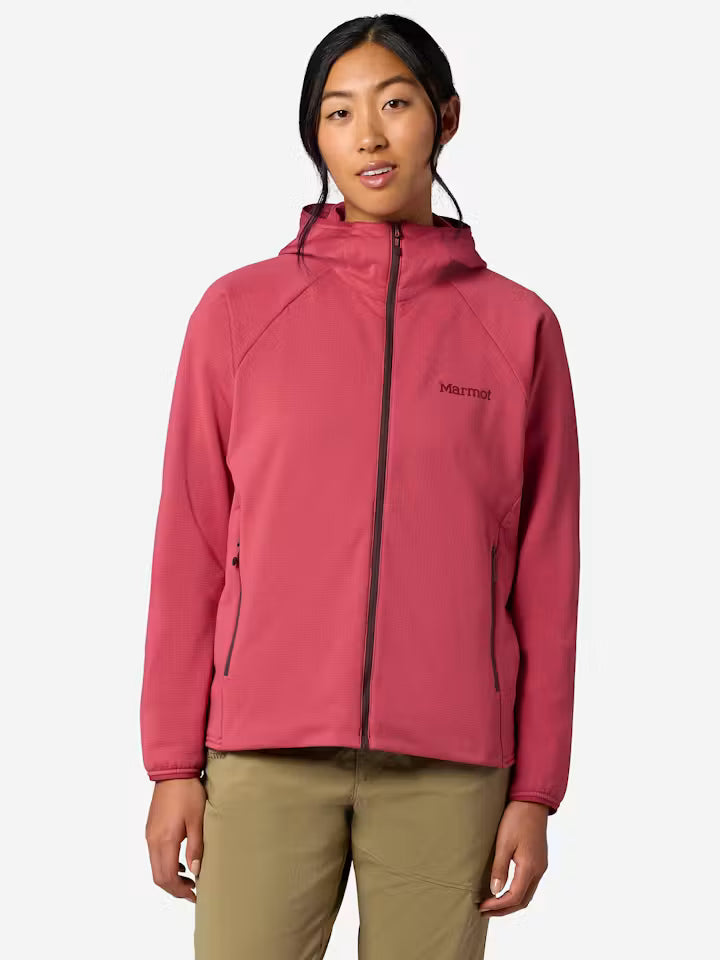 Polaire à capuchon Marmot Leconte Zip Femmes
