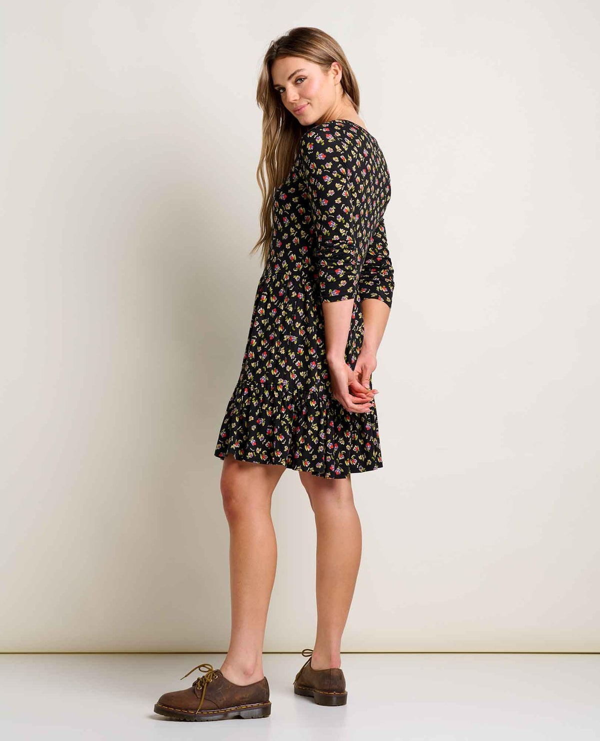 Toad & Co LS Dress Marley Tiered Women